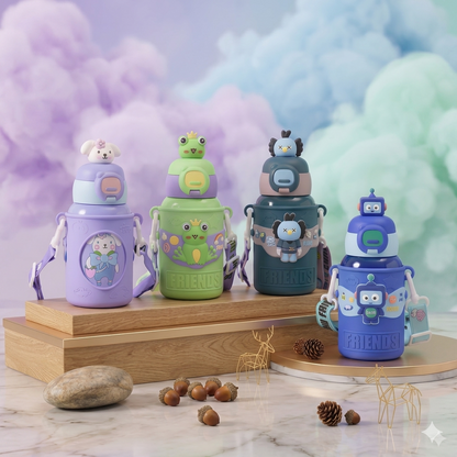 Termo Infantil Térmico 450ml – Frío y Caliente por Más de 6 Horas