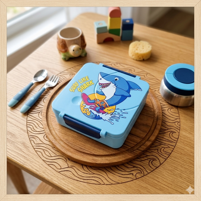 Lonchera Bento Infantil con Compartimentos y Tarro Térmico