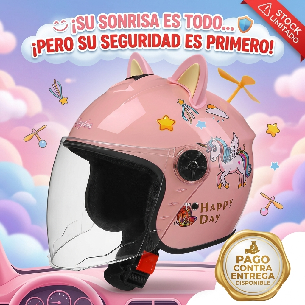 Casco Infantil de Seguridad – Protege a tu Pequeño con Estilo