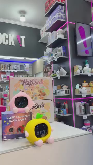 Reloj Infantil Entrenador de Sueño con Luz Nocturna y Sonidos Relajantes